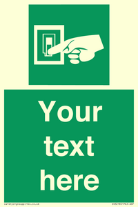 Custom Light Switch Sign